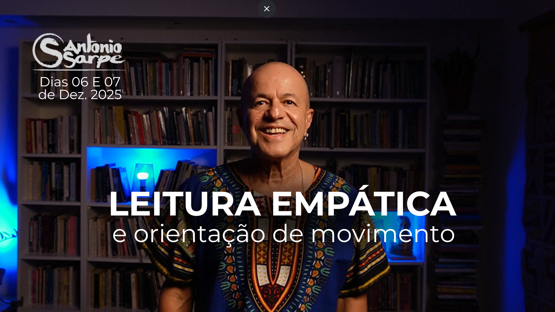 LEITURA E ORIENTAÇÃO DE MOVIMENTO Módulo II 2025 Presencial + Módulo II Online (Gravado em 2025) + Bônus Módulo I Online (Gravado em 2020)